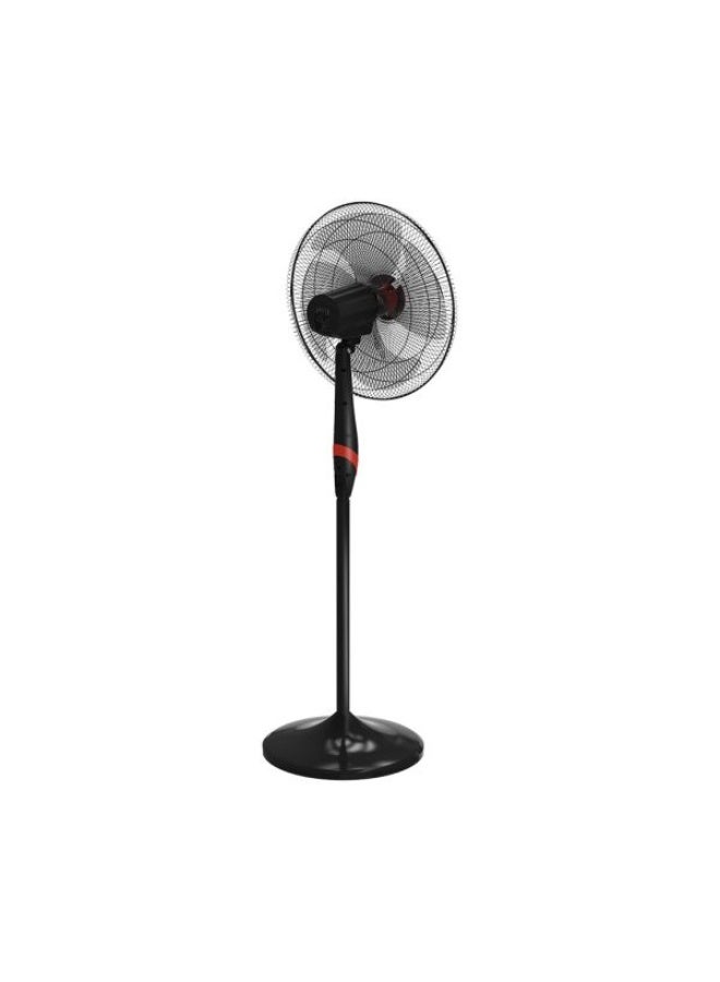 Tornado 18-inch 4-blade stand fan, black and red, TSF-18XW - Image 5